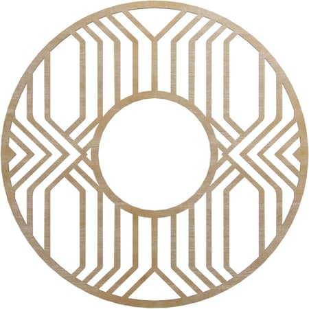 Ekena Millwork Empire Wood Fretwork Pierced Ceiling Medallion, Hickory, 30"OD x 11"ID x 3/8"T CMWP30X30X0375EPHI